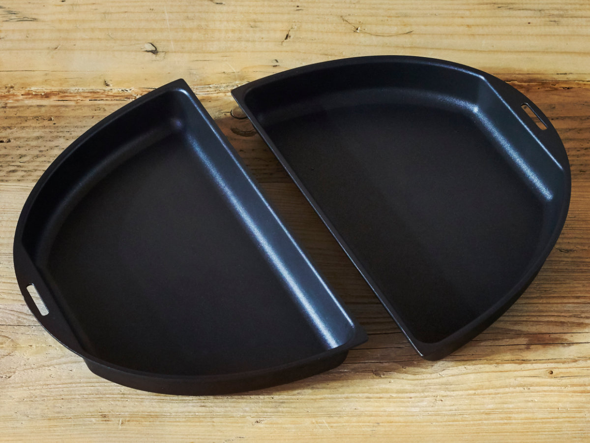 BRUNO crassy+ ハーフプレート オーバルホットプレート専用 仕切り