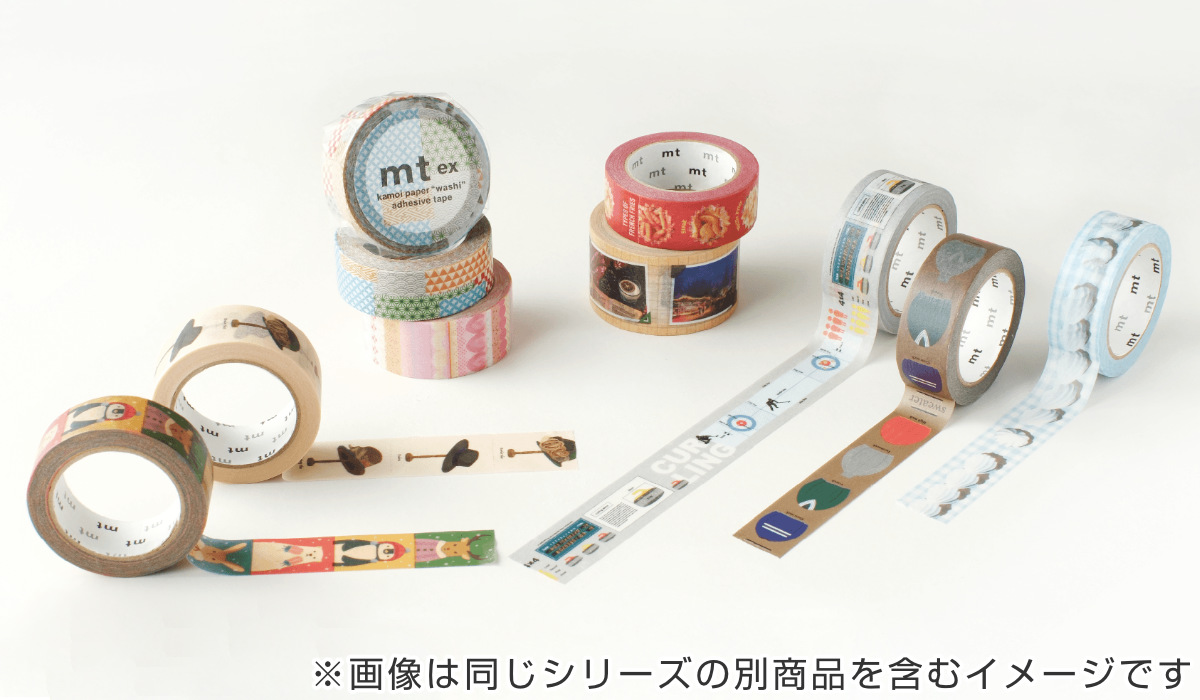 カモ井（KAMOI） マスキングテープ mt ex ホイップクリームライン 15mm