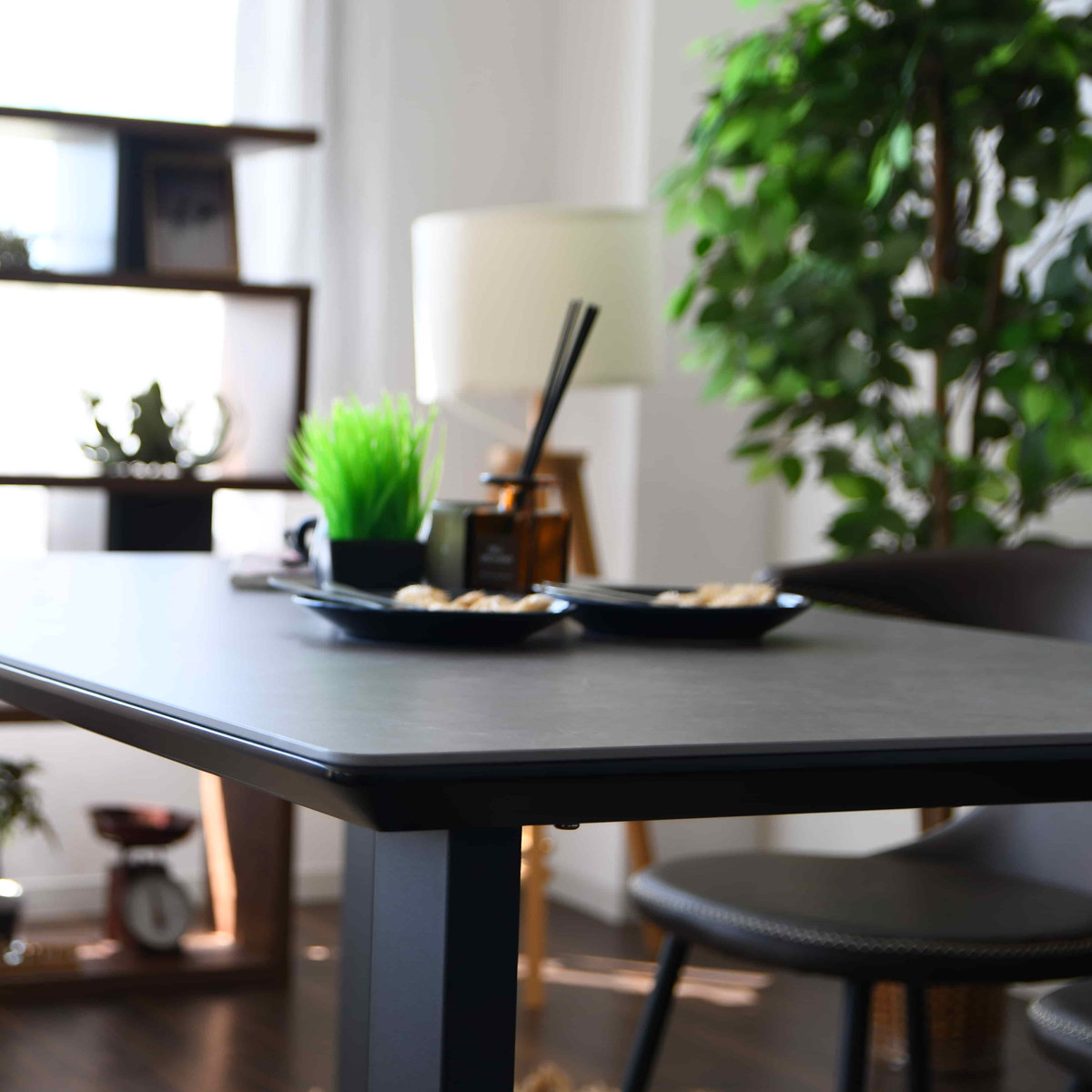 ダイニングテーブル 幅140cm セラミック天板 サーブルツー （ 食卓