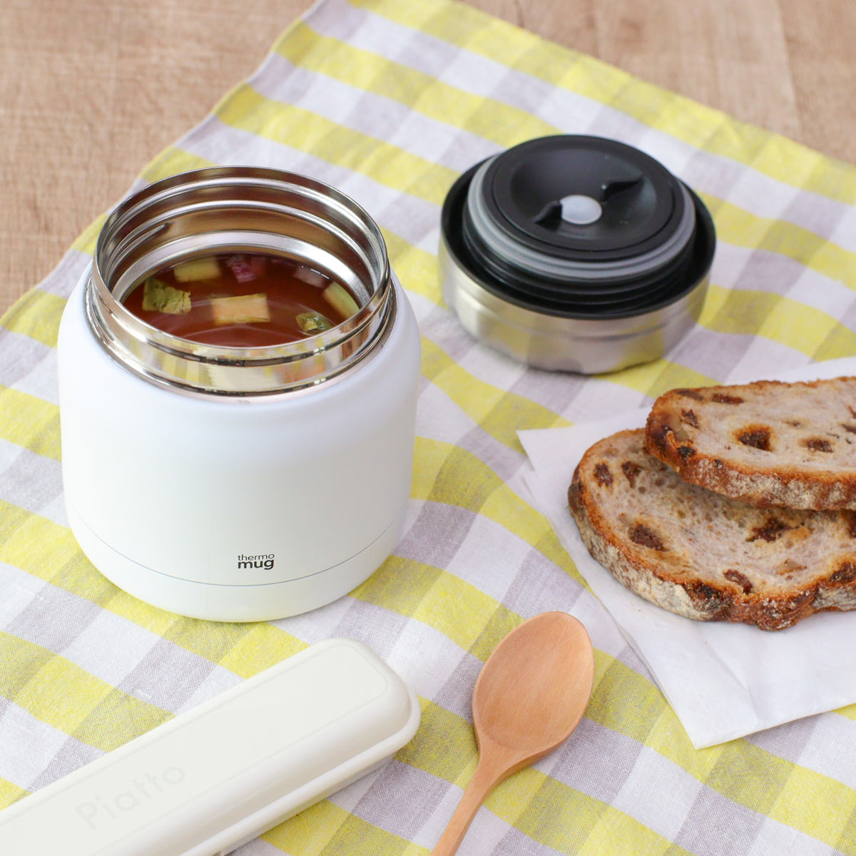 thermo mug（サーモマグ） スープジャー MINI TANK 300ml （ 弁当箱