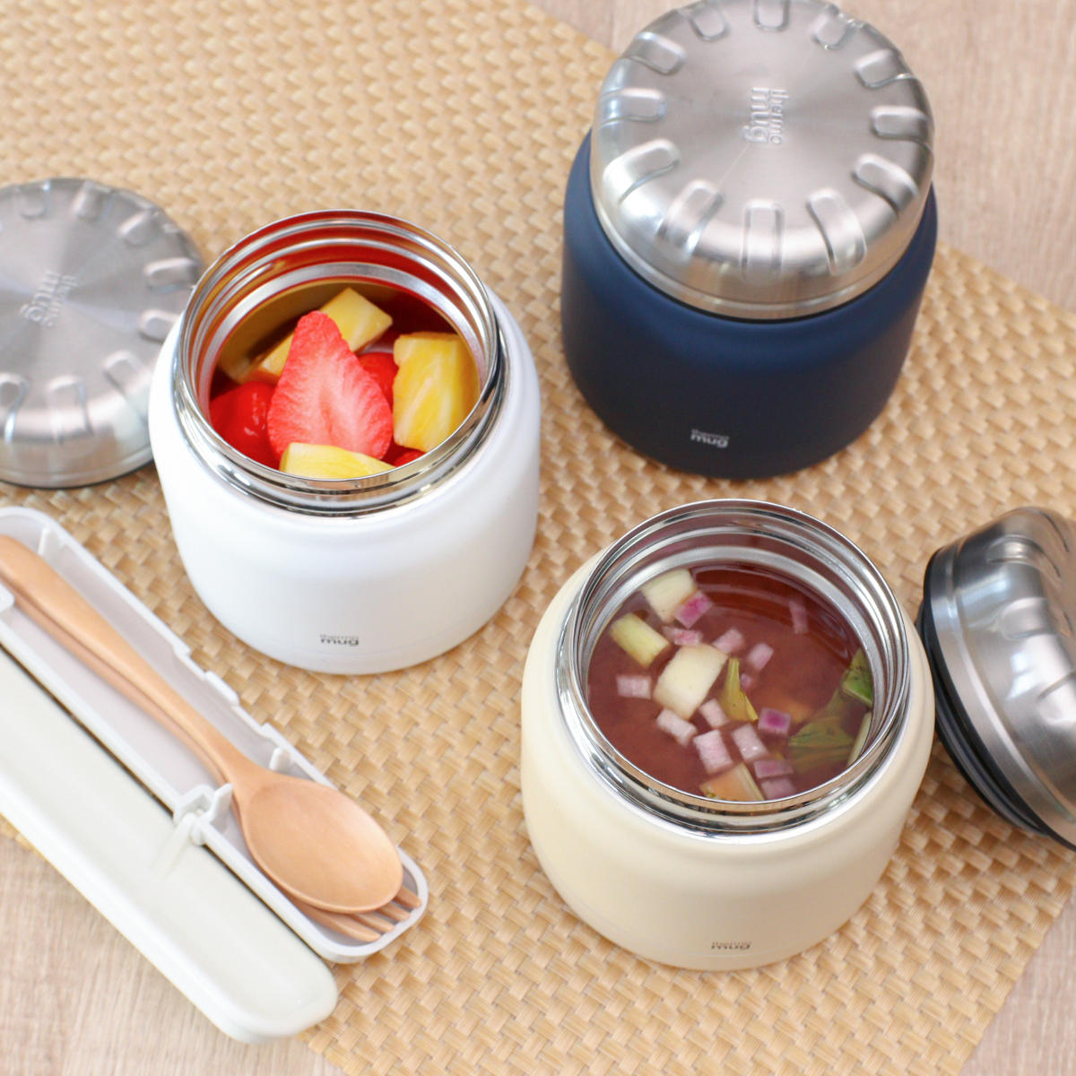 thermo mug（サーモマグ） スープジャー MINI TANK 300ml （ 弁当箱