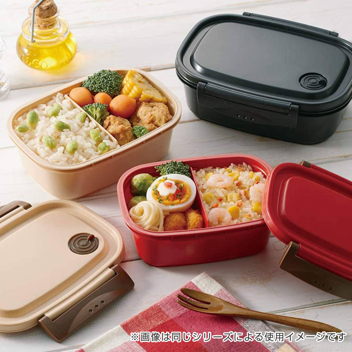 お弁当箱 ラク軽弁当箱 S 1段 430ml ...の詳細画像4