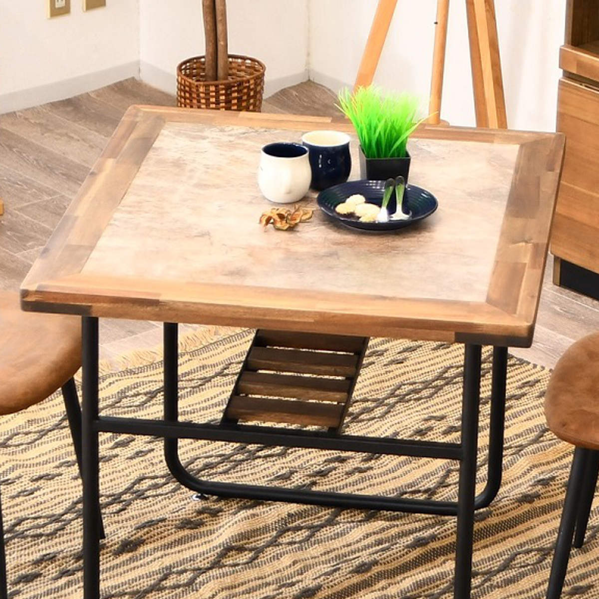 ダイニングテーブル 幅85cm バークレイ （ カフェテーブル ダイニング