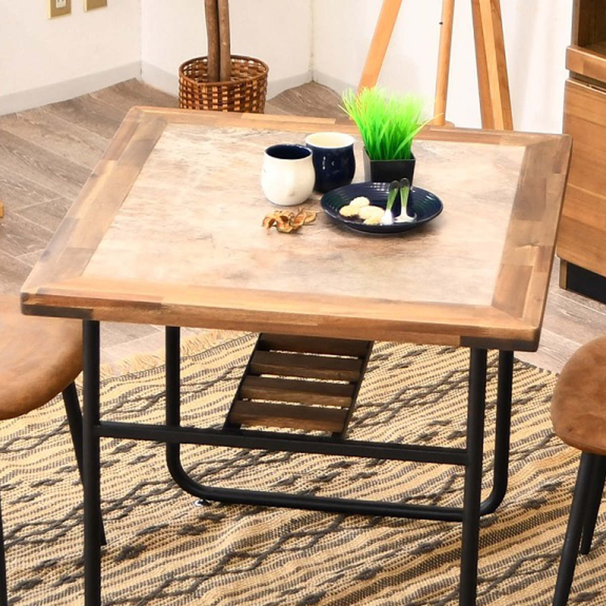 ダイニングテーブル 幅85cm バークレイ （ カフェテーブル ダイニング