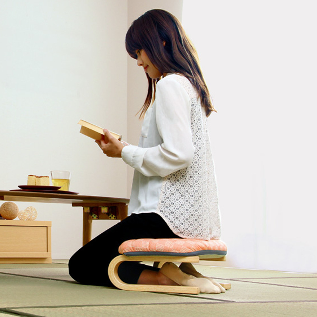 東谷 正座椅子 腰・膝に優しい正座椅子 茜 （ 正座 椅子 あぐら あぐら