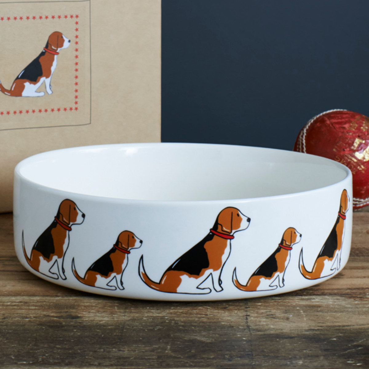 フードボウル ドッグボウル 大 Sweet William 大型犬 犬用食器 陶器