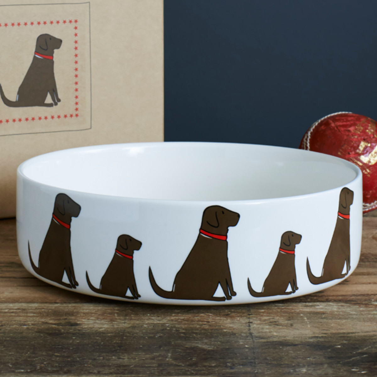 フードボウル ドッグボウル 大 Sweet William 大型犬 犬用食器 陶器