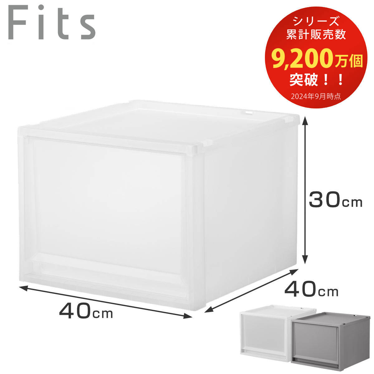 Fits 収納ケース フィッツ フィッツケース FC40-4030 （ 幅40×奥行40