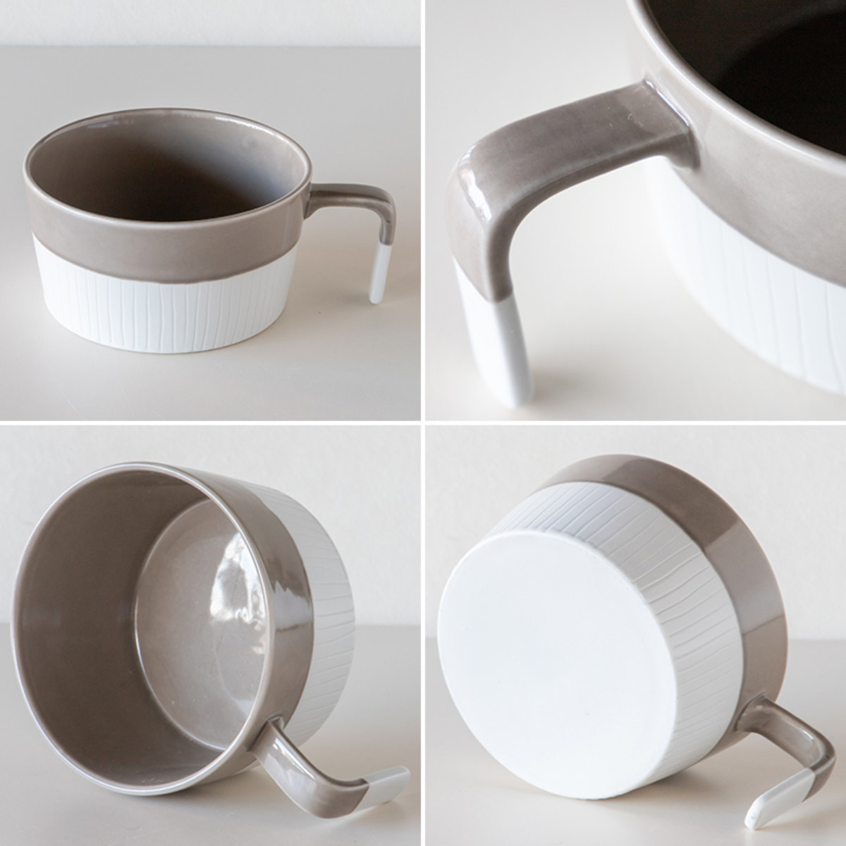 LAURA ASHLEY スープカップ 3個セット スープカップ 360ml Craft Line クラフトライン 磁器 同色3個セット