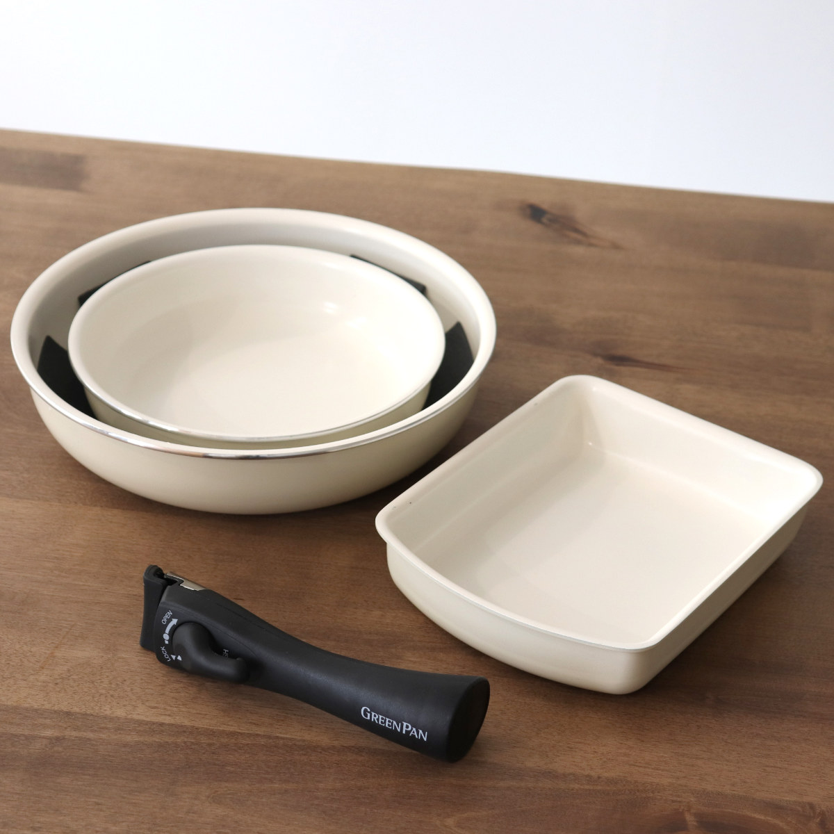 GREEN PAN（グリーンパン） フライパン5点セット 20cm 26cm 卵焼き器