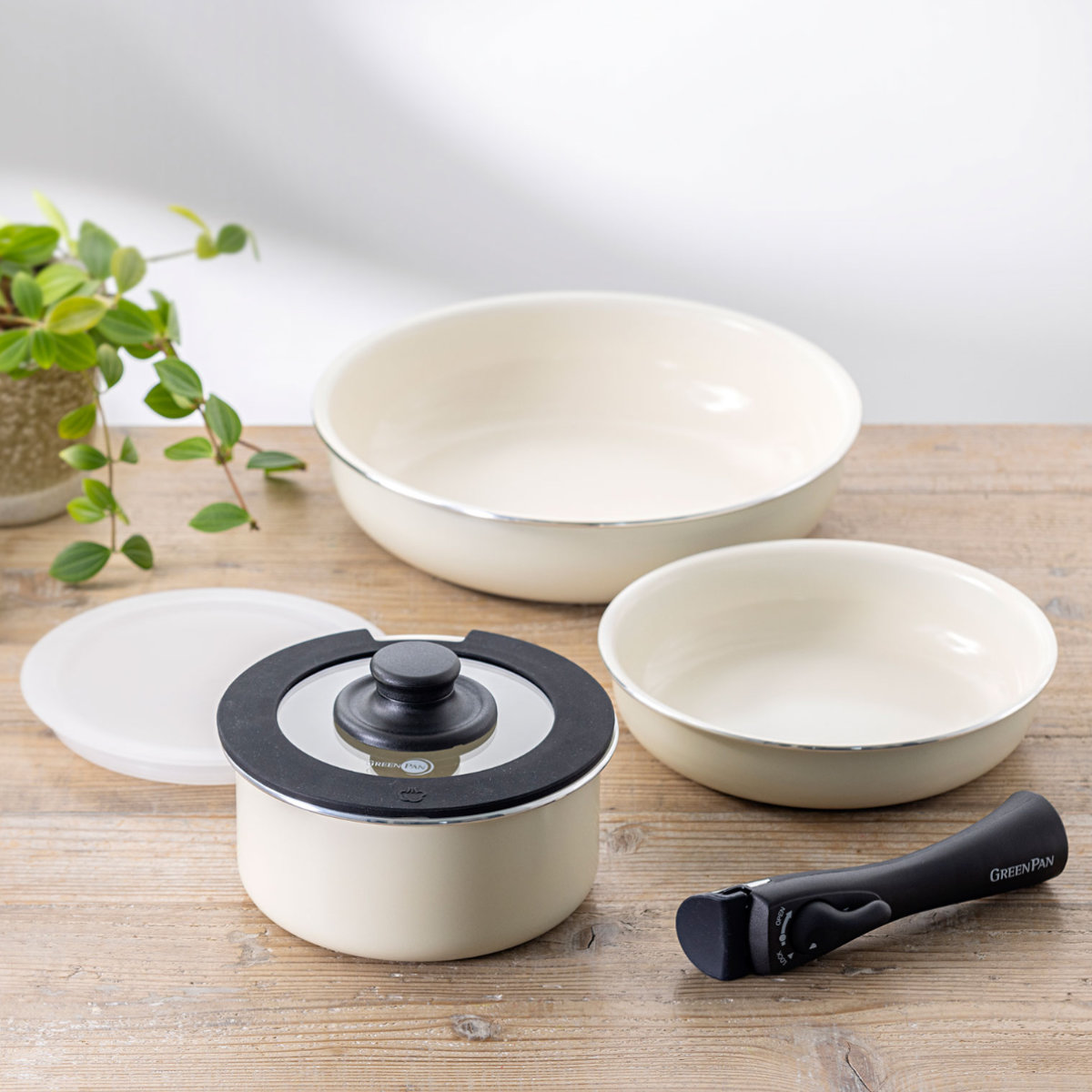 GREEN PAN（グリーンパン） フライパン8点セット 20cm 26cm ソースパン