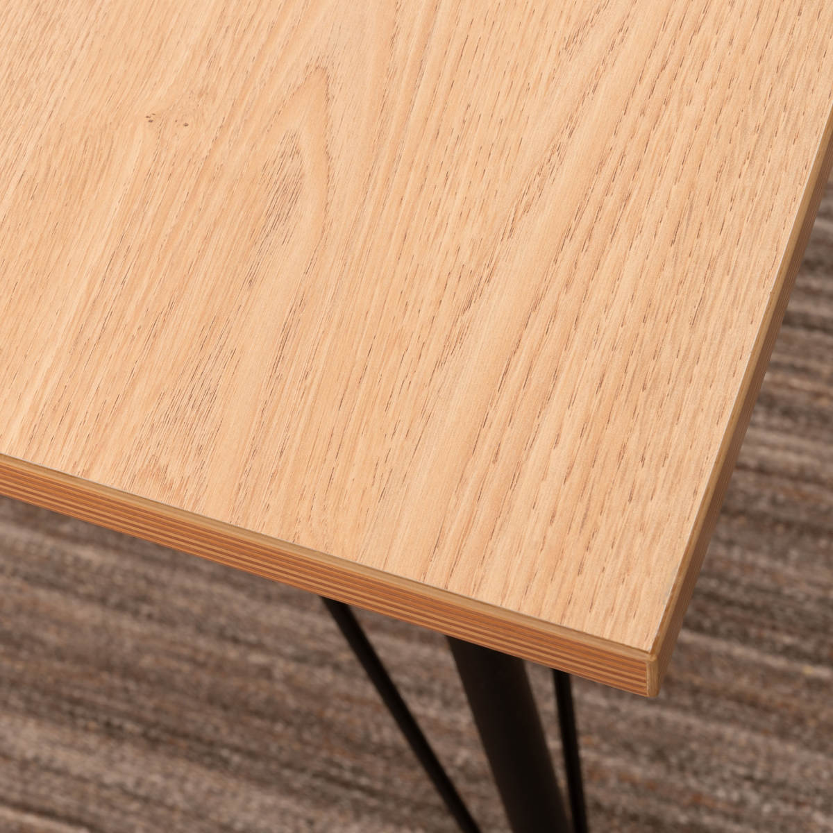 東谷 ダイニングテーブル 幅150cm スチール脚 （ 4人掛け ダイニング