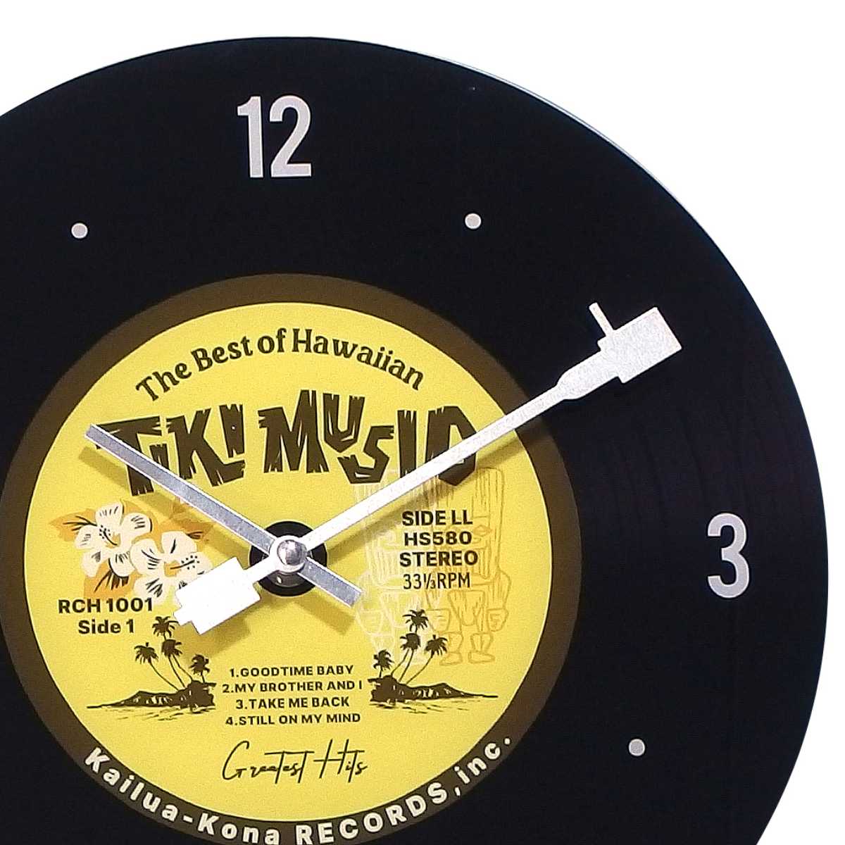 レコード型　掛け時計　アナログ アナログレコード（インテリア時計） | 家具、インテリア のおすすめ