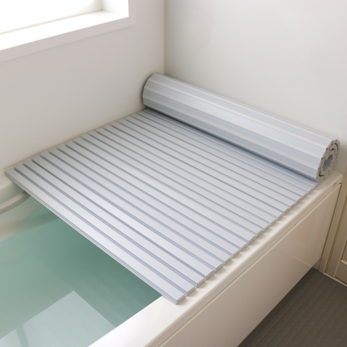 風呂ふた シャッター Ag抗菌 日本製 80×160cm 用 W-16 実寸80×162.5cm