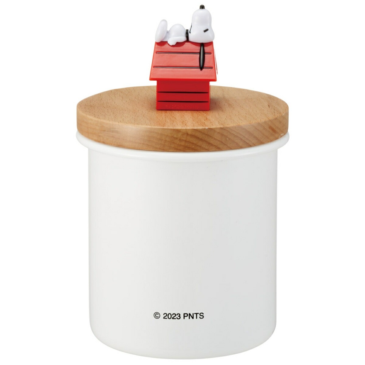 スケーター 保存容器 750ml マスコット付キャニスター スヌーピー