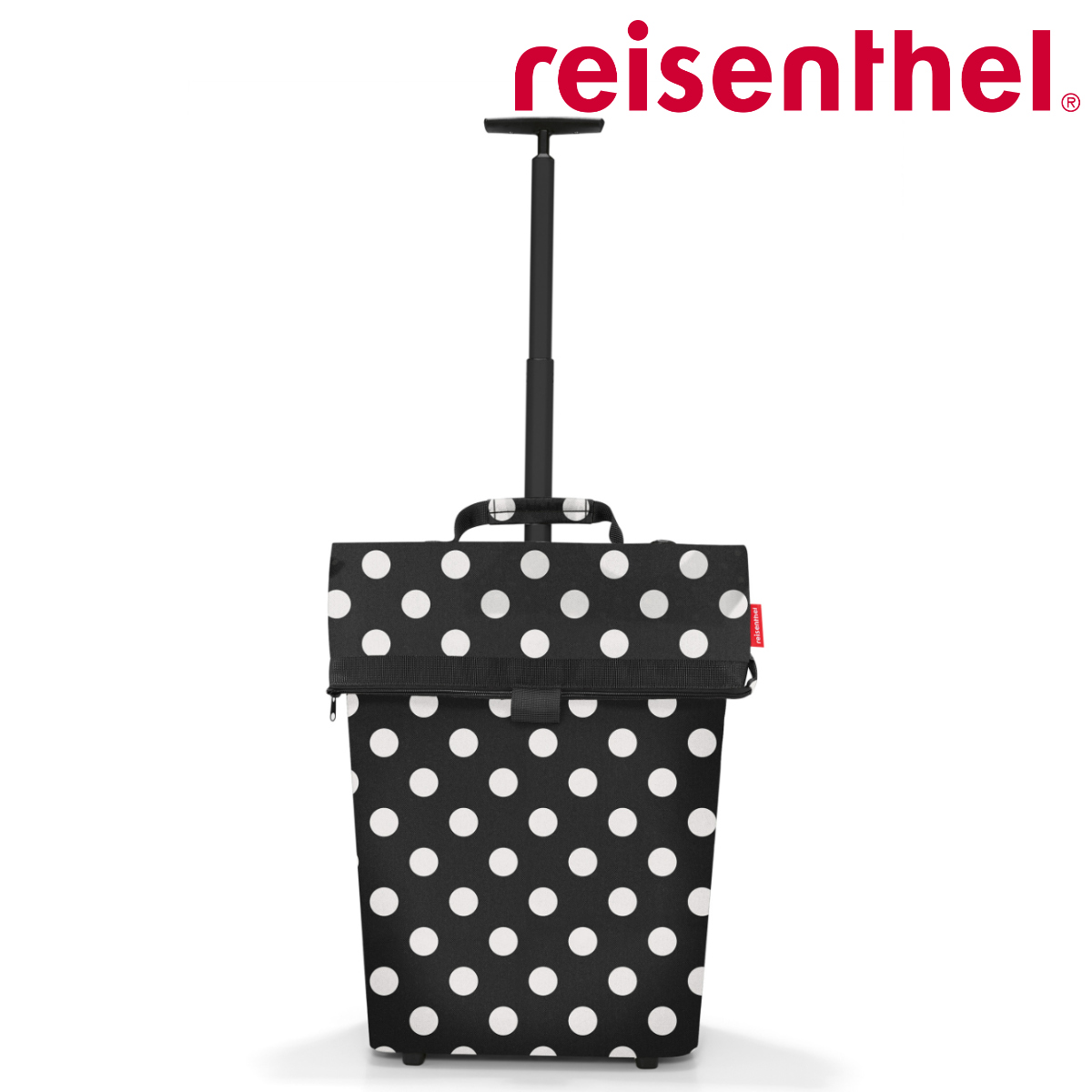 ショッピングカート reisenthel TROLLEY M FRAME DOTS WHITE （ ライゼンタール 買い物カート トローリー カート キャリーカート 2輪 ）
