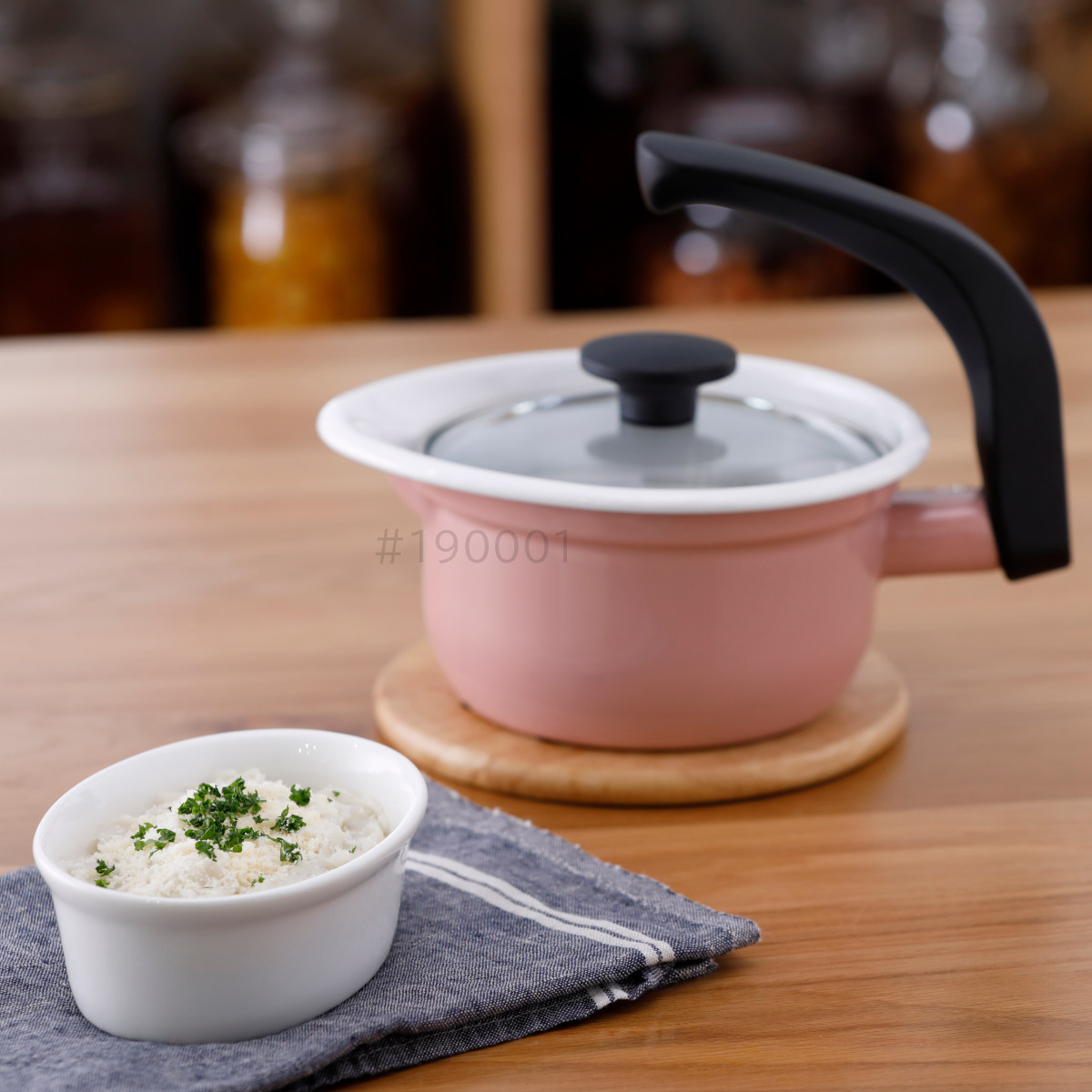 富士ホーロー マルチポット 1.4L え〜なポット ホーロー製 （ Honey