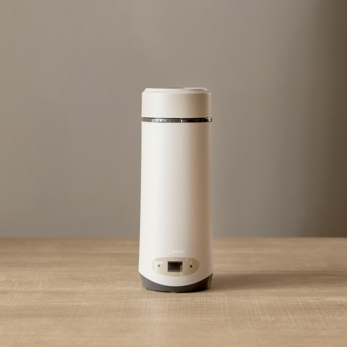 ドリテック 湯沸かしボトル 350ml 温度調節機能付き 温調ボトル