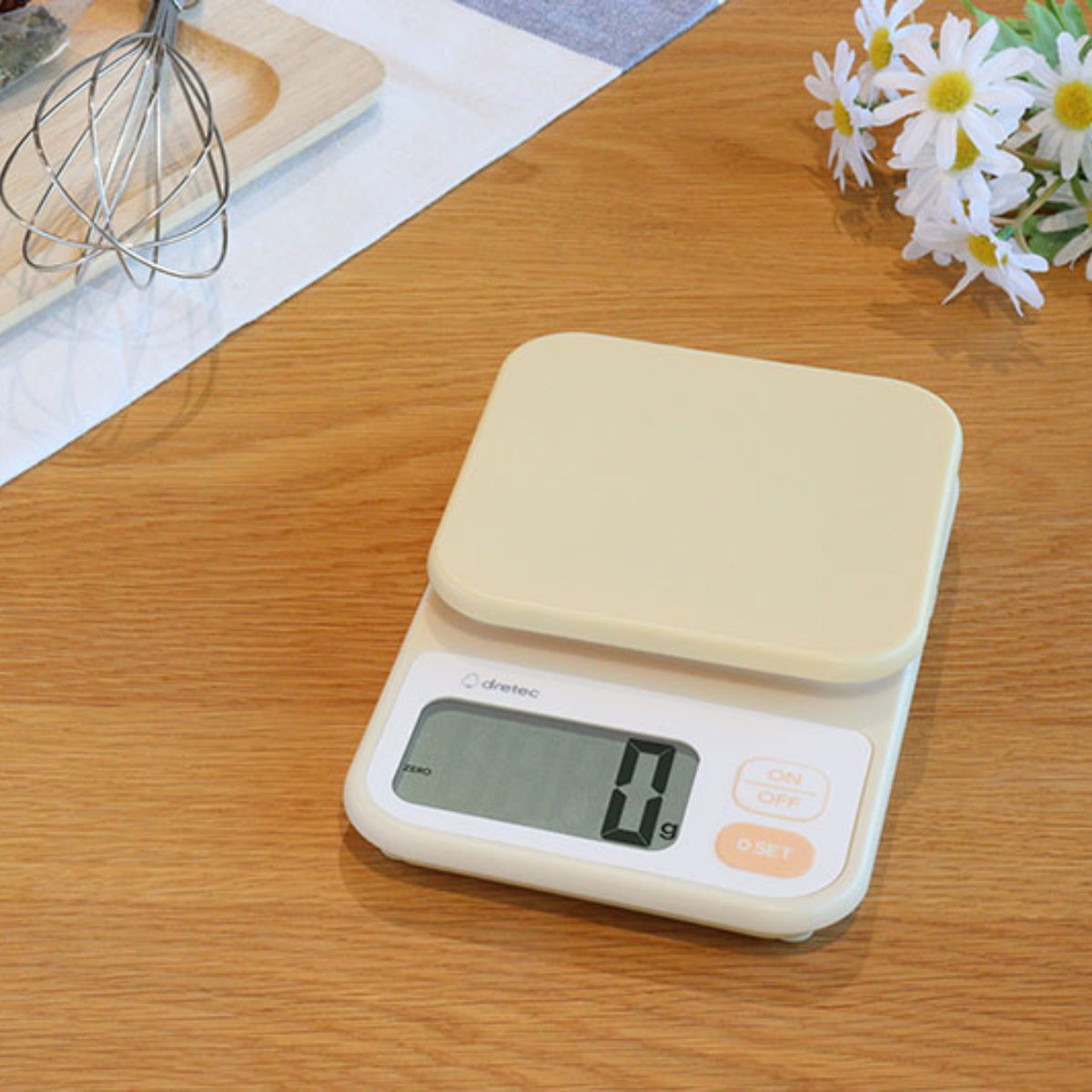 ドリテック デジタルスケール 2kg エクレ 計量器 （ dretec スケール