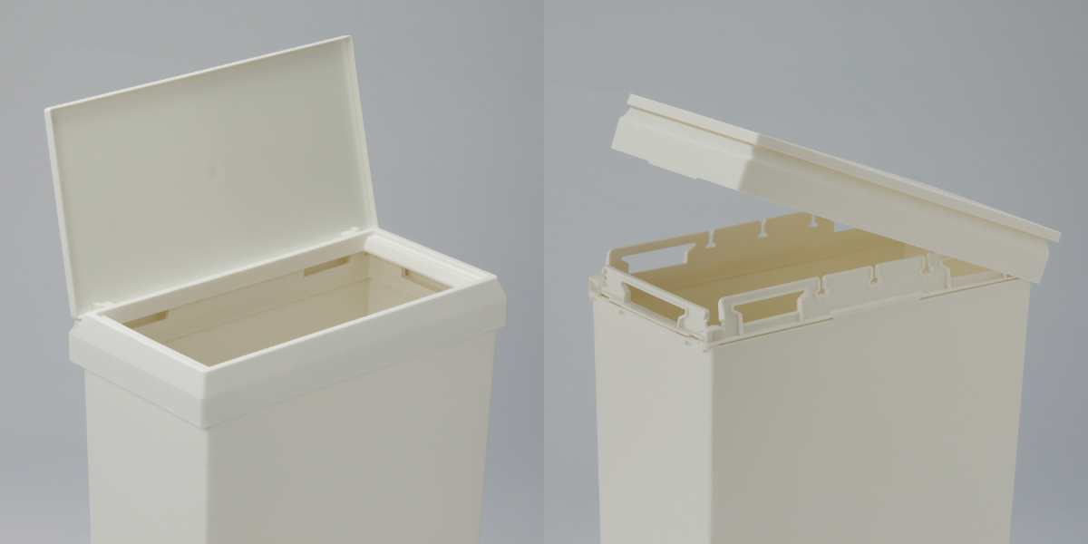 特典付き ゴミ箱 40L SOLOW ソロウ 袋の交換が楽なダストボックスワイド 同色3個セット （ ごみ箱 40リットル ふた付き ワイド 袋交換 簡単 分別 ）_15