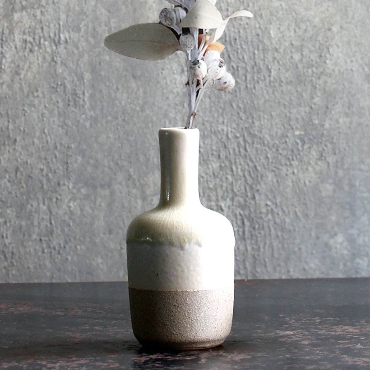 花瓶 ブロン ホワイト トルェフ tall フラワーベース 花器