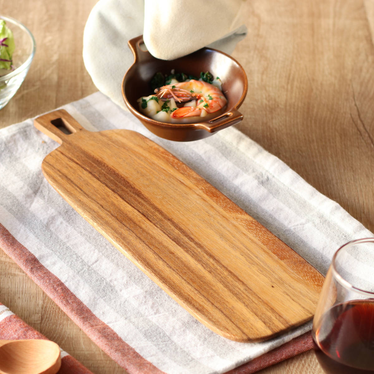 カッティングボード TOOLS ウッドボード M （ まな板 鍋敷き なべしき