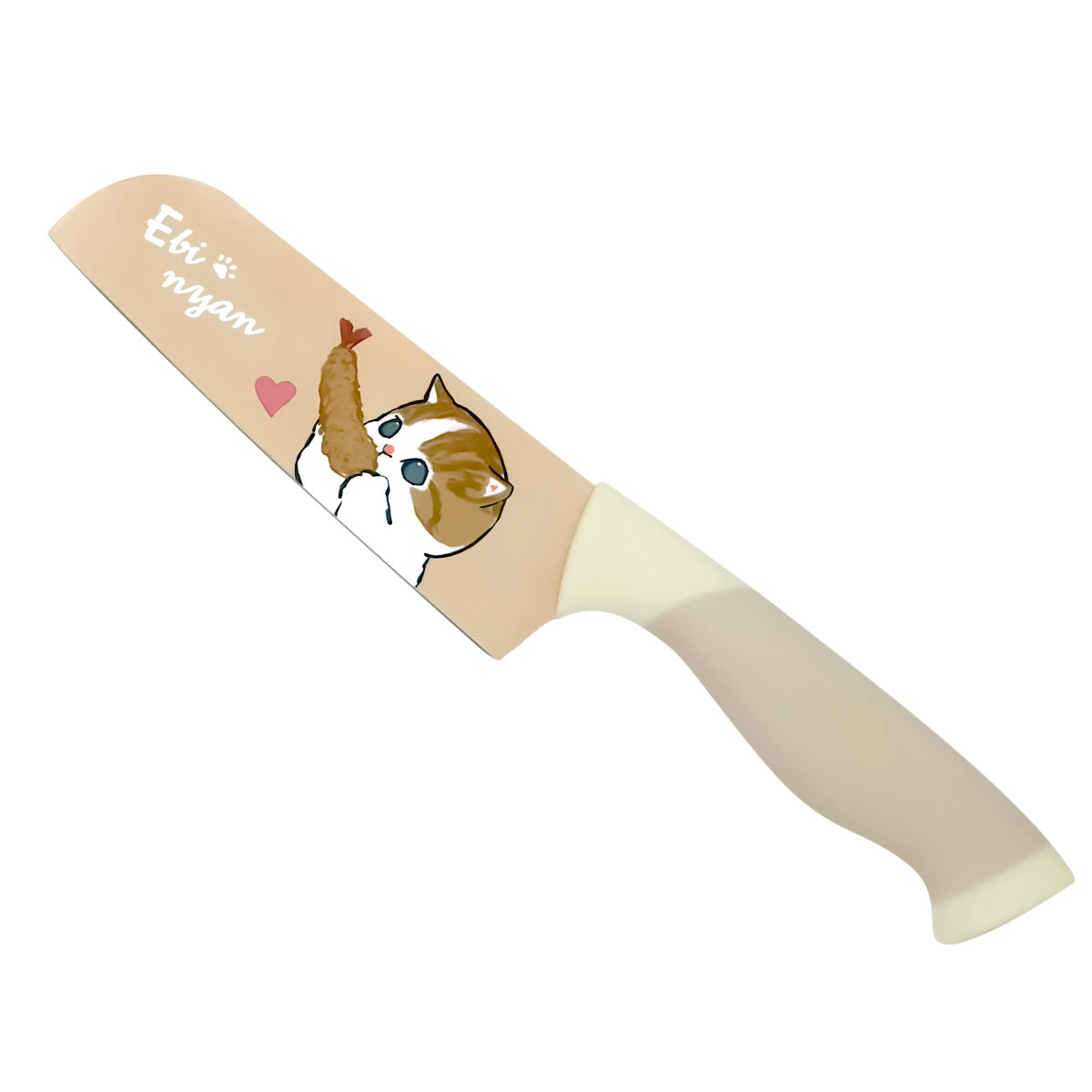 東亜金属 包丁 14cm mofusand サメにゃん えびにゃん （ 三徳包丁 料理