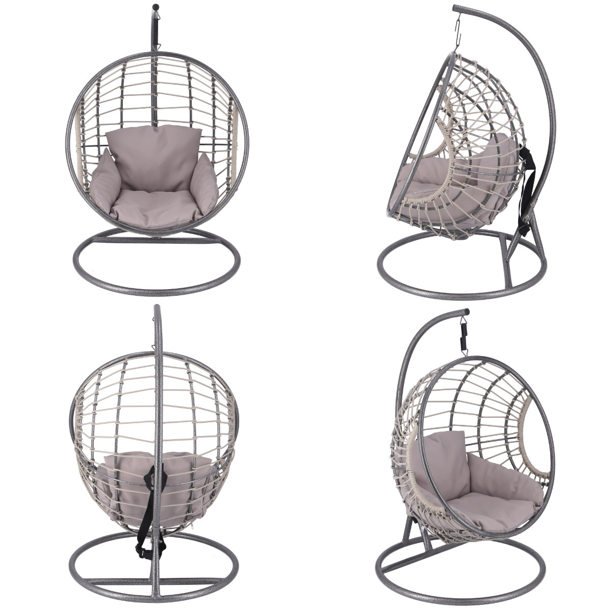 不二貿易（Fuji Boeki） ペットベッド ハンギングチェア ペット用 半円