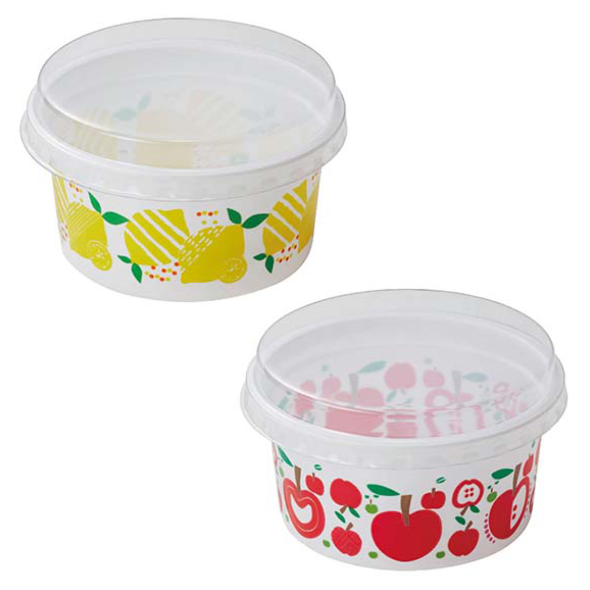 TORUNE（トルネ） 使い捨て容器 6個入り フタ付フルーツカップ 大