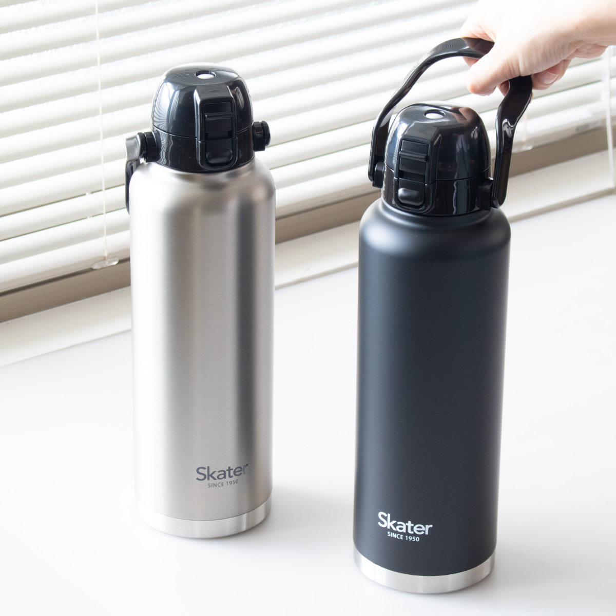 スケーター 水筒 1.5L ハンドル付ダイレクトボトル 保冷専用 （ 大容量