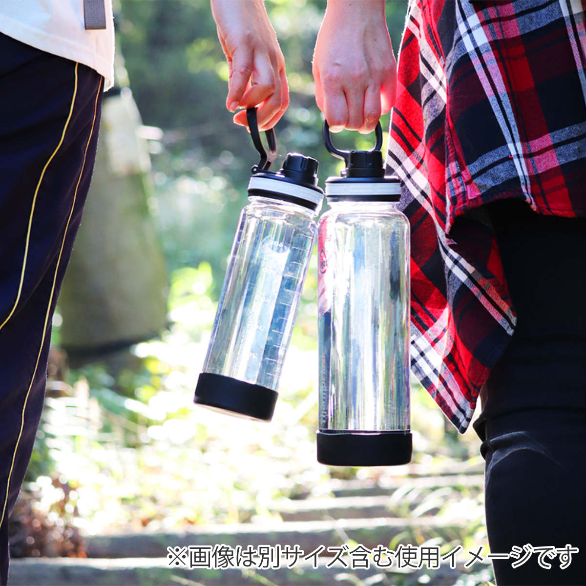 TAKEYA（タケヤ） 水筒 約1L 1.17L サーモフラスク クリアボトル （ 直