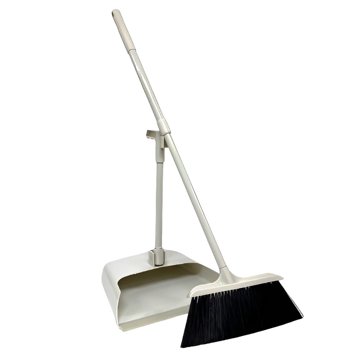 ほうき ちりとり セット スマートほうき ちりとり付き （ ホウキ 箒 ほうきちりとりセット 塵取り 柄付きちりとり コンパクト 玄関 ベランダ 掃除 ）