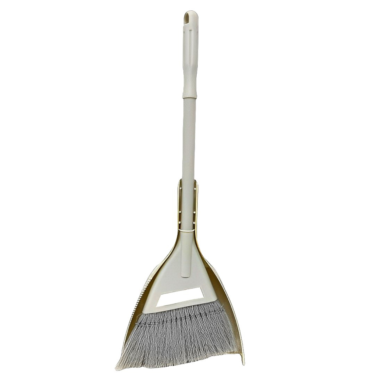 ほうき ちりとり セット ミニほうき ちりとり付き （ ホウキ 箒 ほうきちりとりセット 塵取り 化繊ほうき コンパクト 玄関 ベランダ 掃除 ）