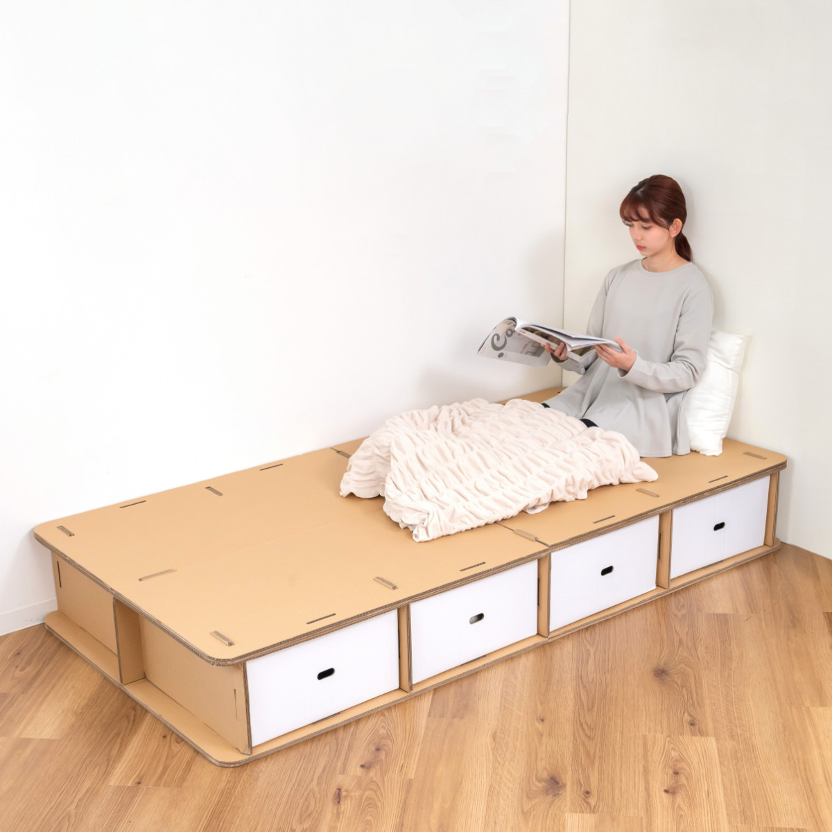 段ボールベッド（家具、インテリア用品）のおすすめ人気商品一覧 通販