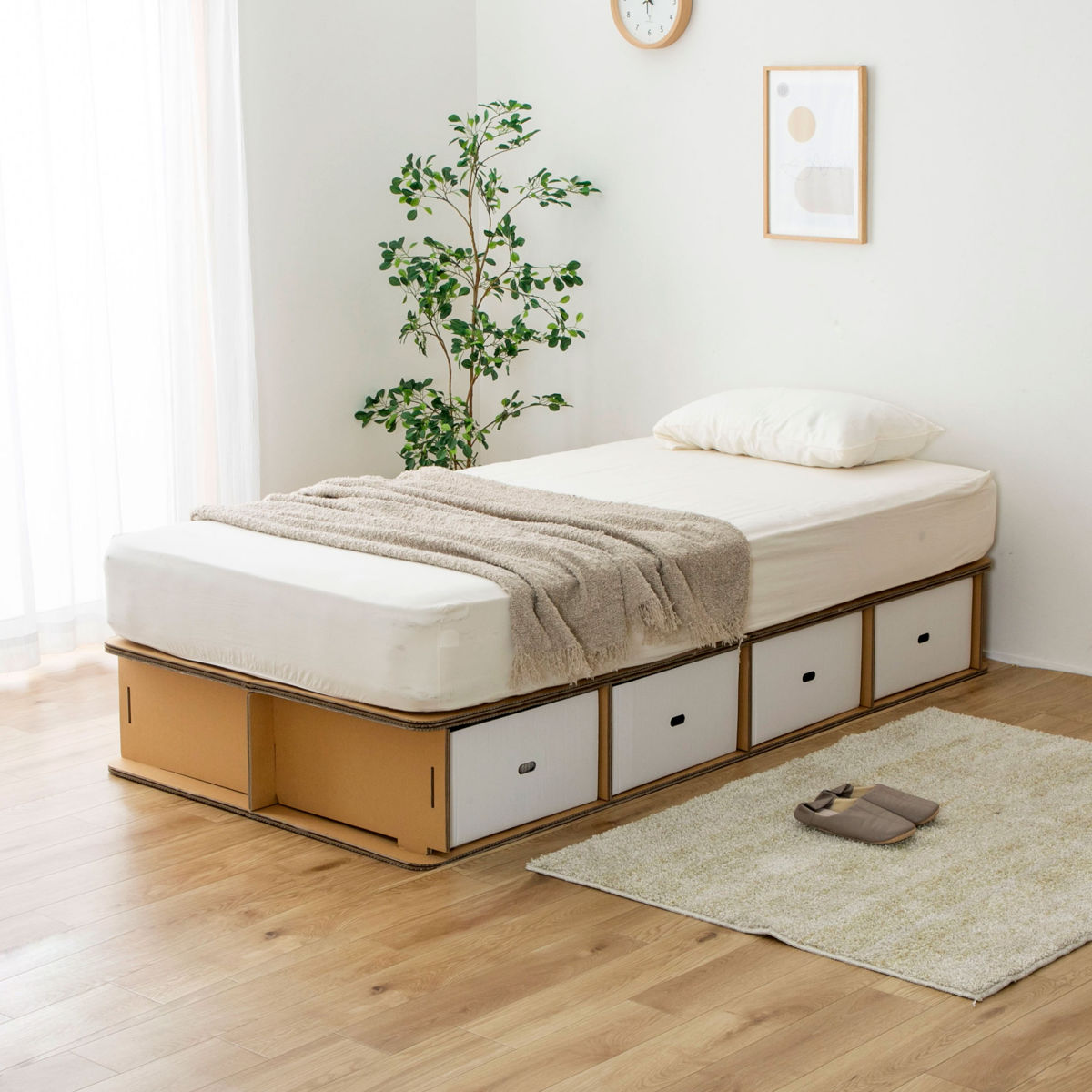 りんまま ☆お値下げ☆段ボール簡易ベッド 段ボールベッドのおすすめ人気商品一覧 通販 - Yahoo!ショッピング