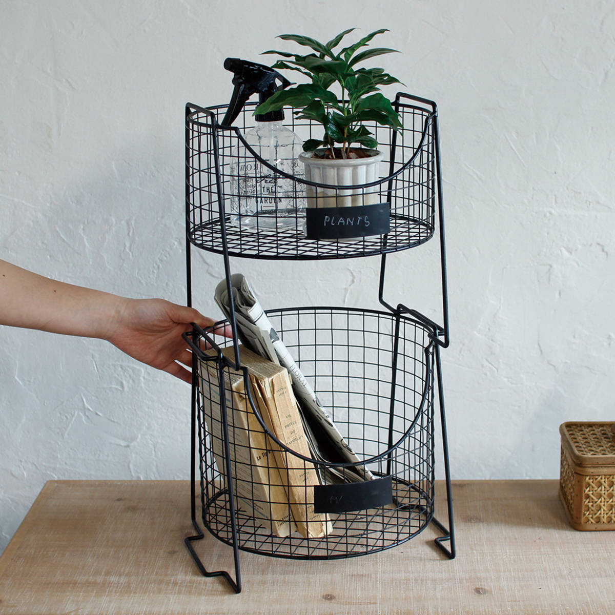 SPICE of Life（スパイス オブ ライフ） メッシュワイヤーバスケット 2