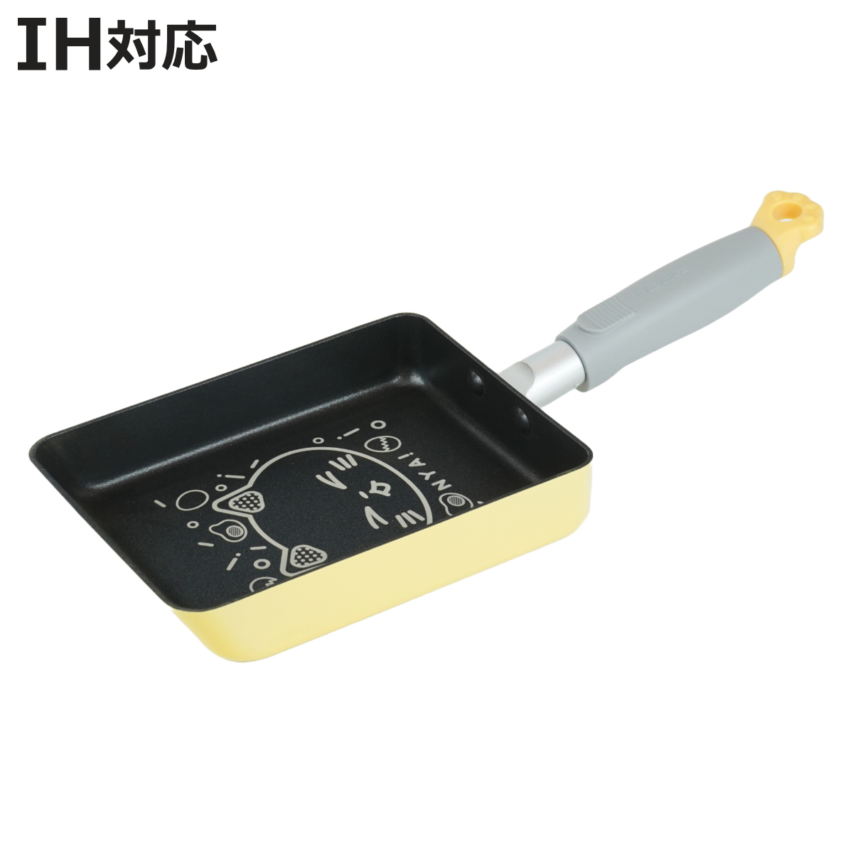 和平フレイズ 玉子焼き器 13×18cm IH対応 にゃんこれ （ ガス火対応
