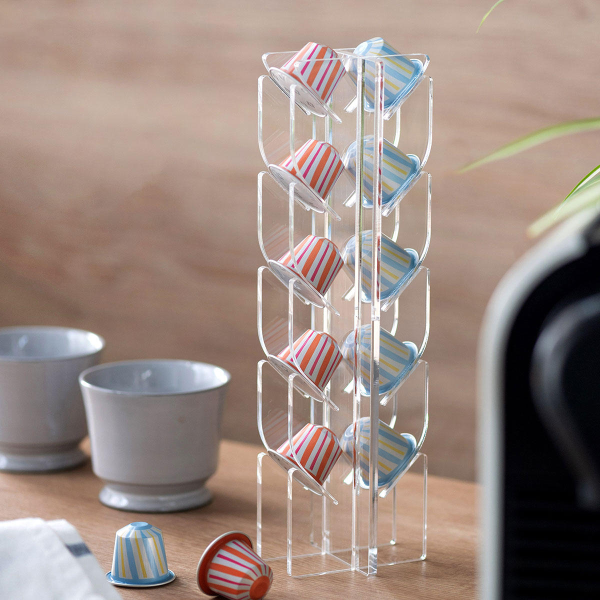 特典付き コーヒーカプセルスタンド ネスプレッソカプセルスタンド 10