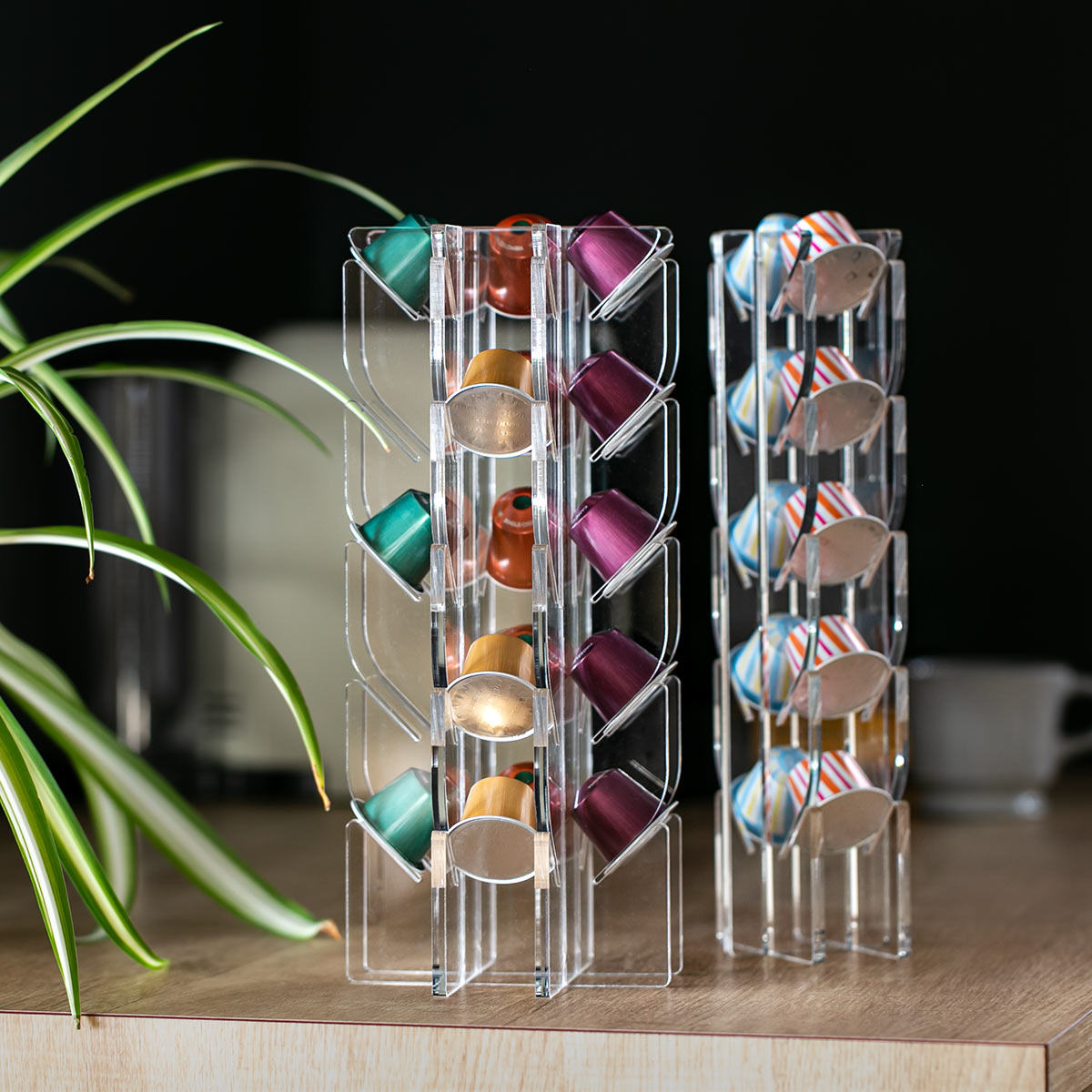 Trytec 特典付き コーヒーカプセルスタンド ネスプレッソカプセル