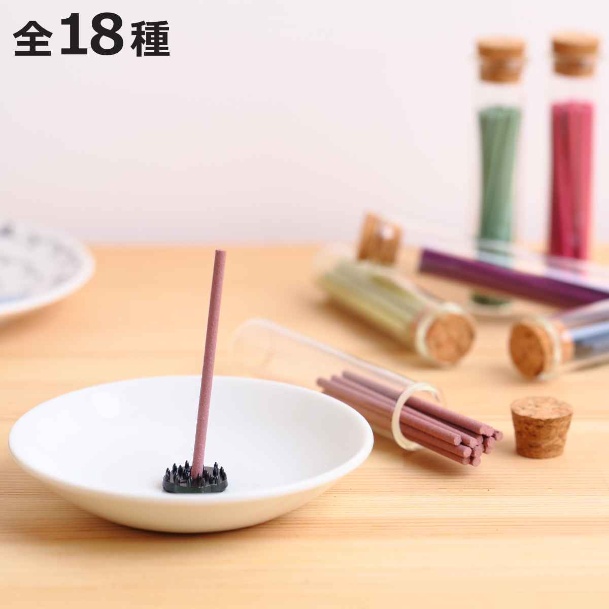 DAIKO（ダイコー） お香 りらく 15本入り お香立て付き （ アロマ イン