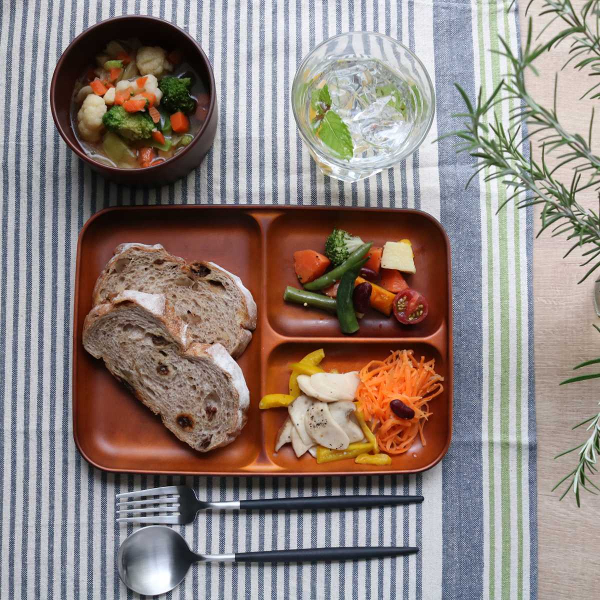 宮本産業 ランチプレート 26.5cm SEE プラスチック （ 食洗機対応 電子