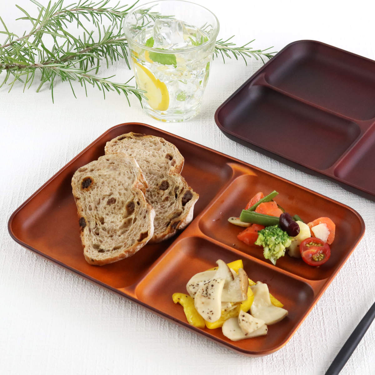 宮本産業 ランチプレート 26.5cm SEE プラスチック 同色5枚セット