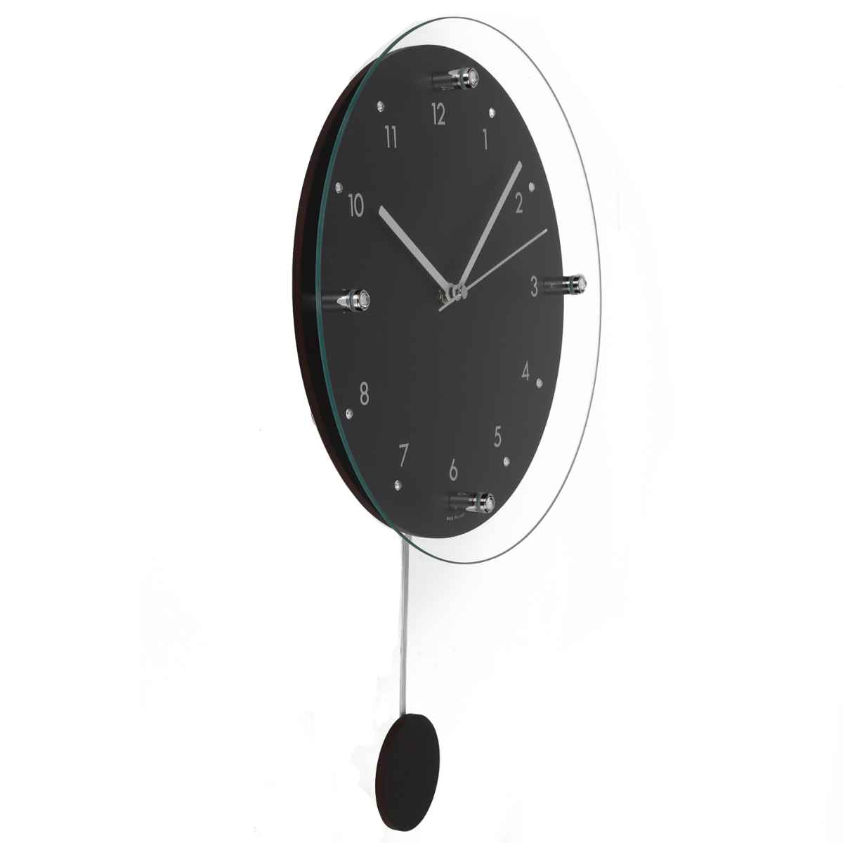 ノア精密 掛け時計 電波振子掛時計 アンティールII MAG 夜間秒針停止