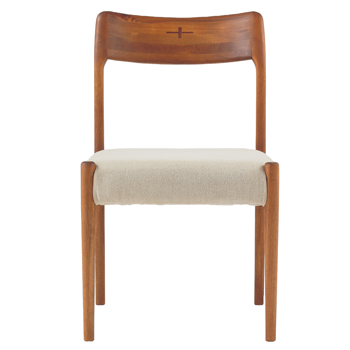 朝日木材加工 ダイニングチェア 同色2脚セット 座面高42.5cm EDDA