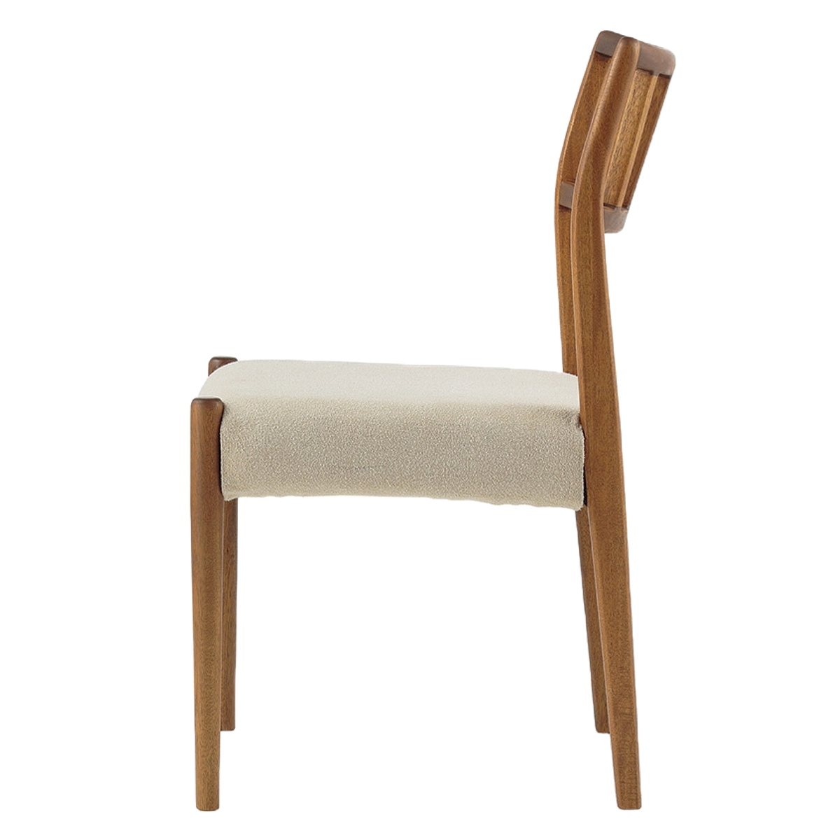 朝日木材加工 ダイニングチェア 同色2脚セット 座面高42.5cm EDDA