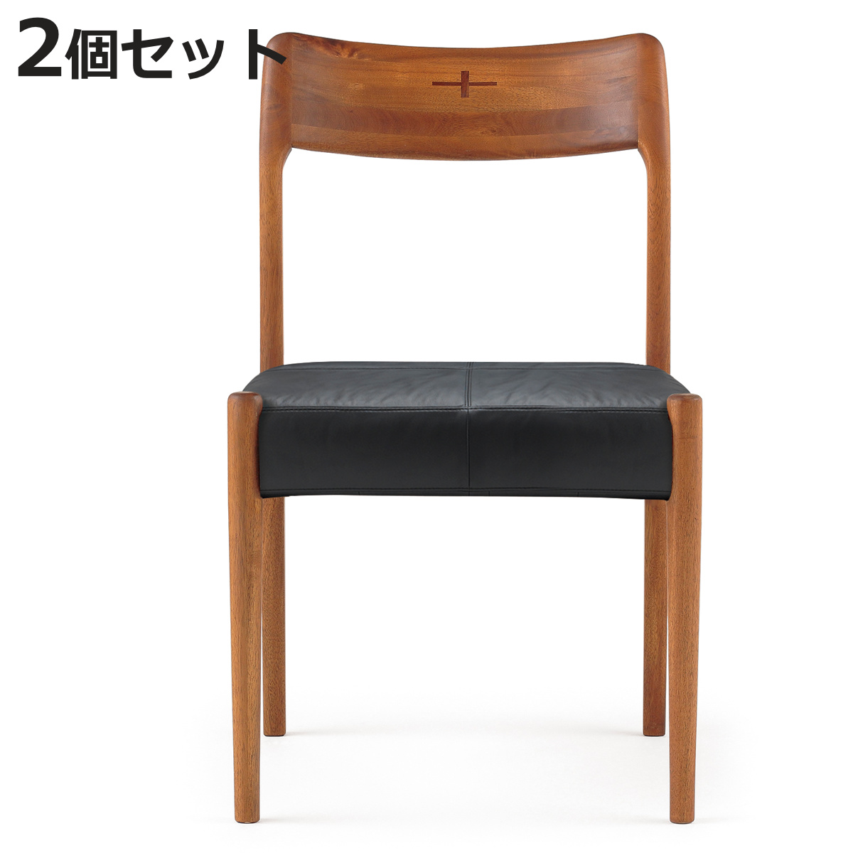 イタリア製 ピアノブラック仕上げ 本革座面 ハイバックチェア ダイニングチェア erba（エルバイタリア）ダイニングチェア「アルテ」革#A ブラック色