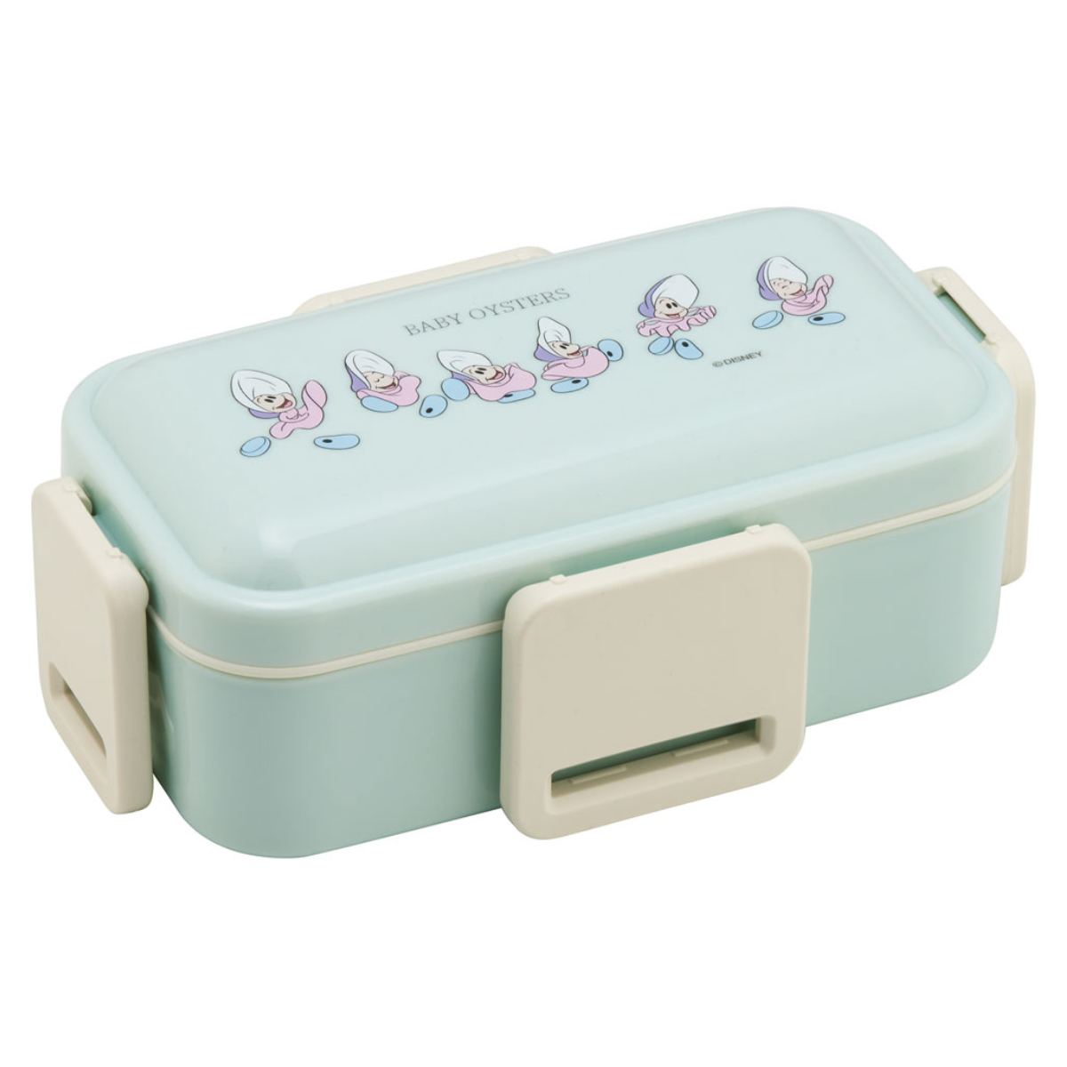 スケーター 弁当箱 2段 600ml 抗菌2段ふわっと弁当箱 ヤングオイスター