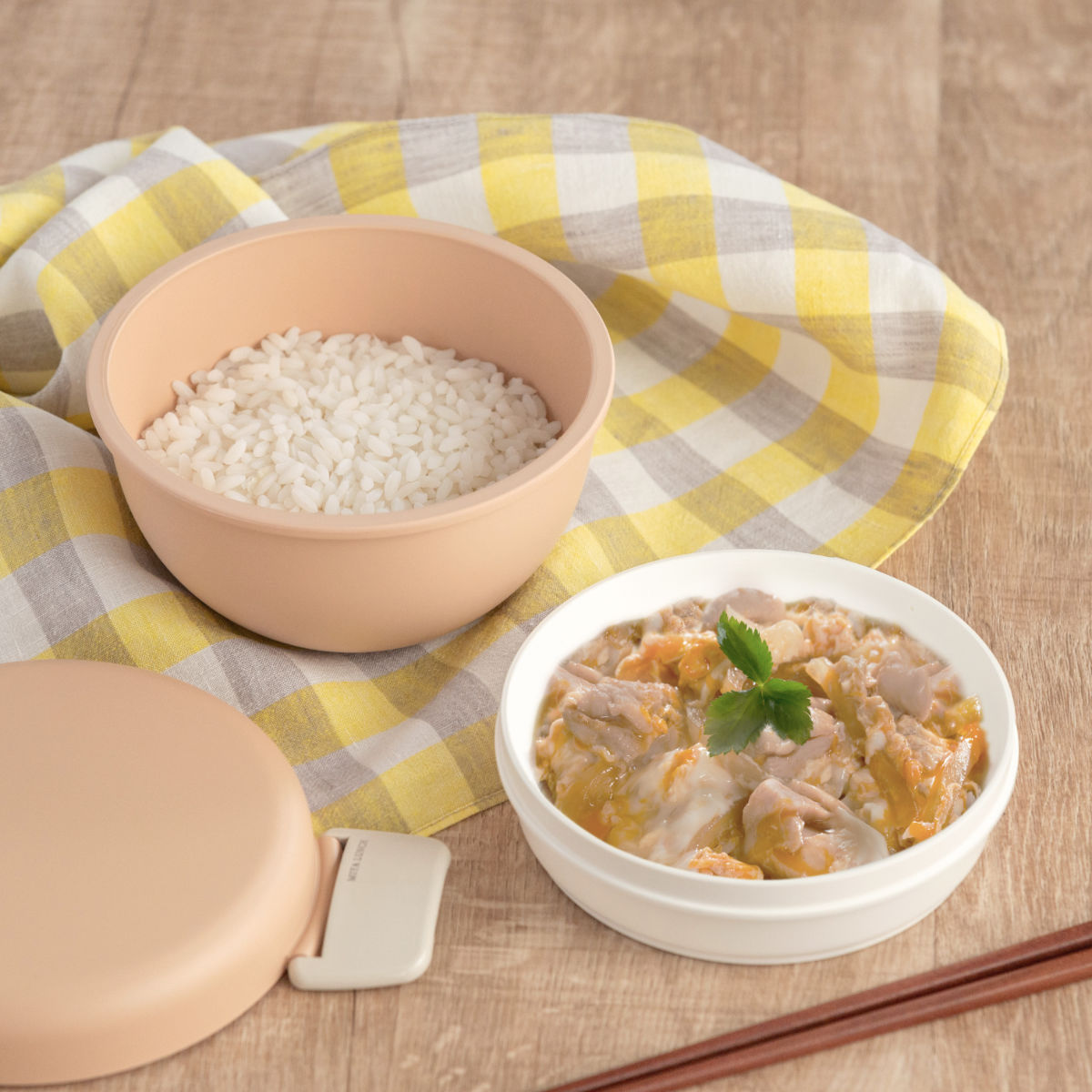 宮本産業 弁当箱 2段 700ml MIYA LUNCH ランチボウル くすみカラー