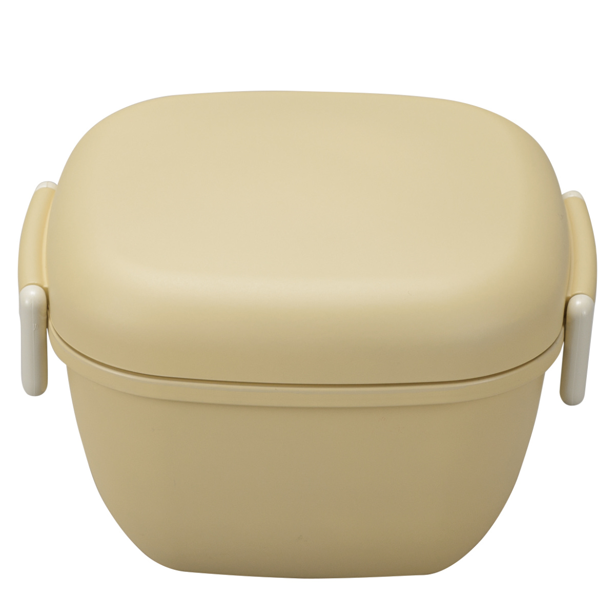 田宮　ランチボックス　美品 宮本産業 弁当箱 2段 600ml MIYA LUNCH スクウェアランチ くすみカラー