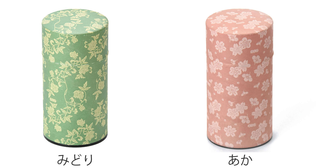 茶筒 200ml ぽッ・かん L 花唐草 ( ...の詳細画像1